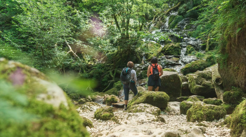 Randonneurs au Val de Consolation