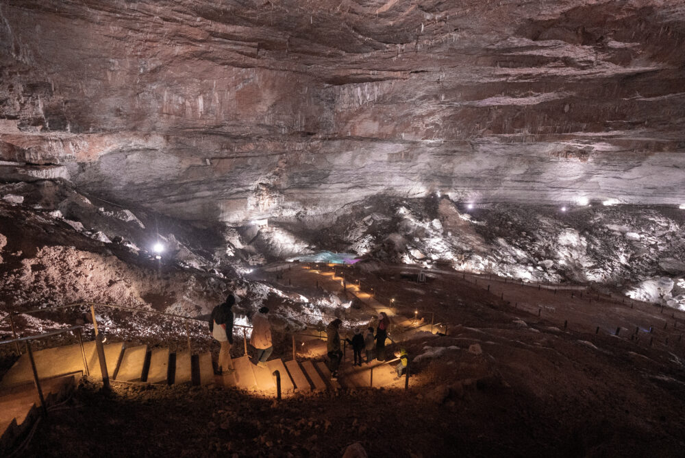 Visite au Gouffre de Poudrey