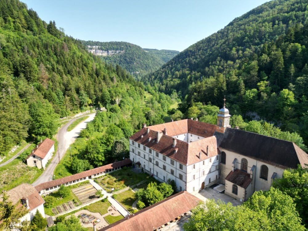 Vue en drone du Val de Consolation