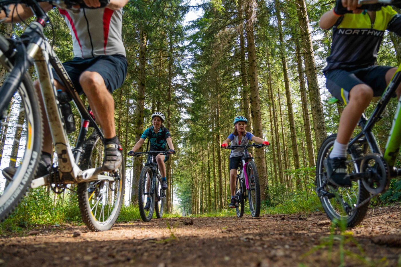 Famille VTT Aux Portes du Haut-Doubs