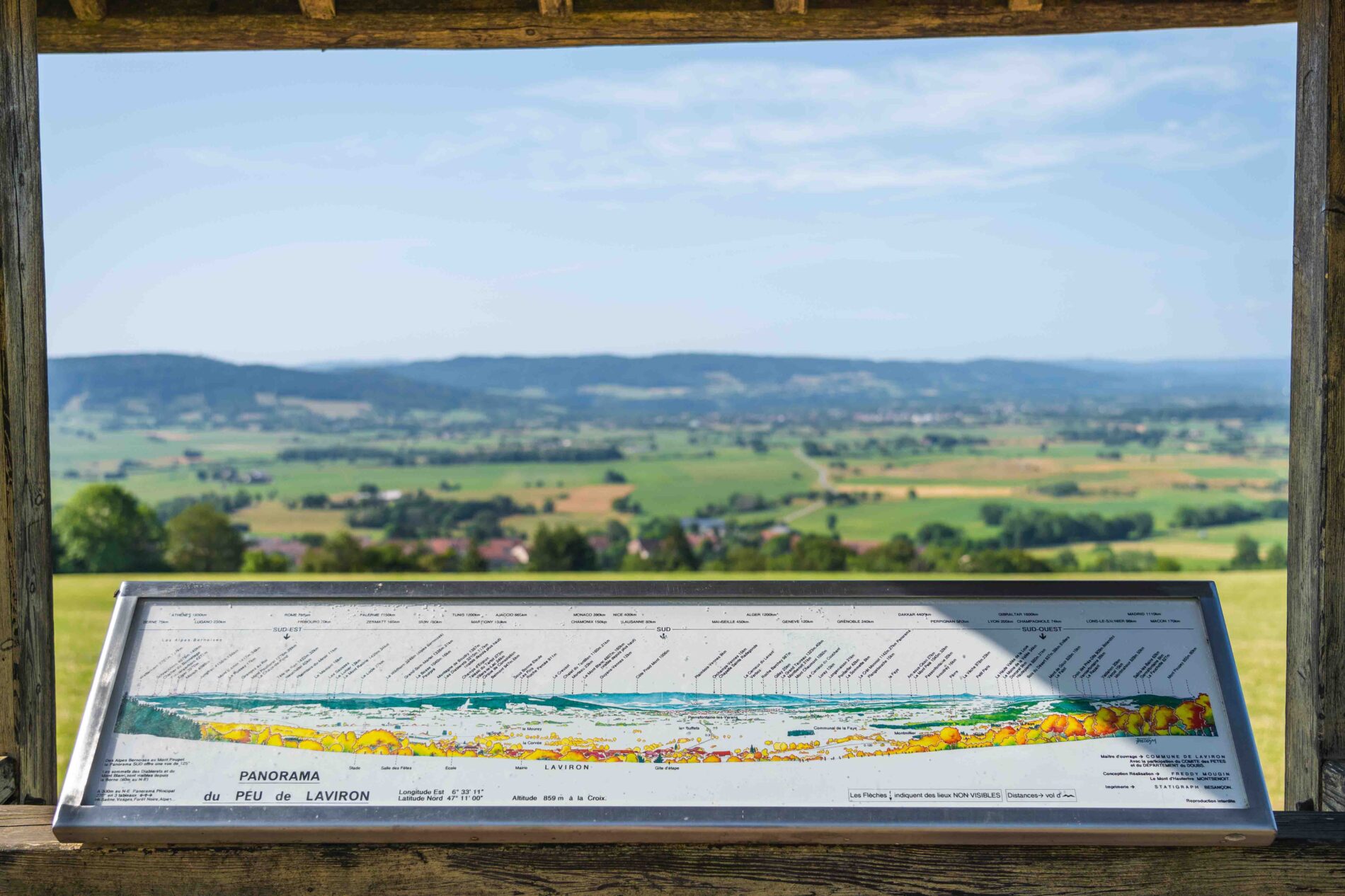 Belvédère du Peu à Laviron