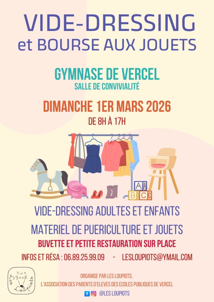 Vide-Dressing/Bourse au jouets