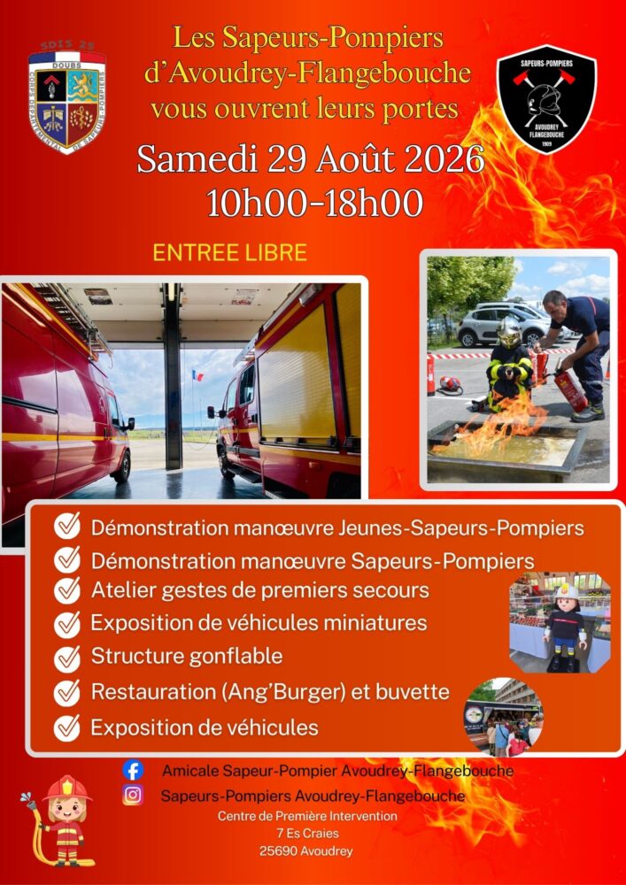 Affiche des portes ouvertes