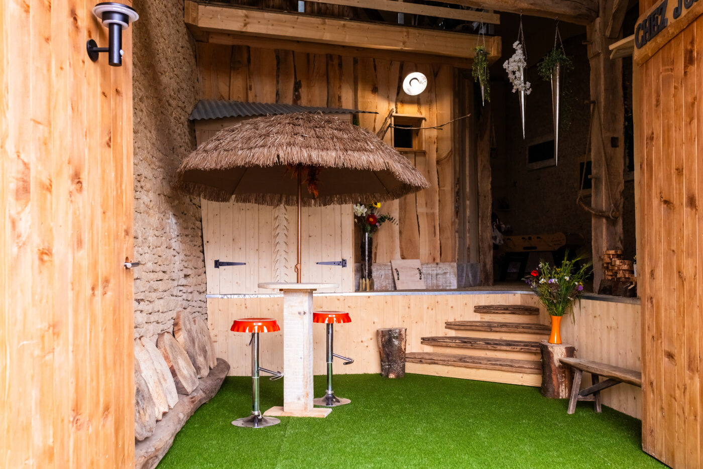 Entrée de la grange