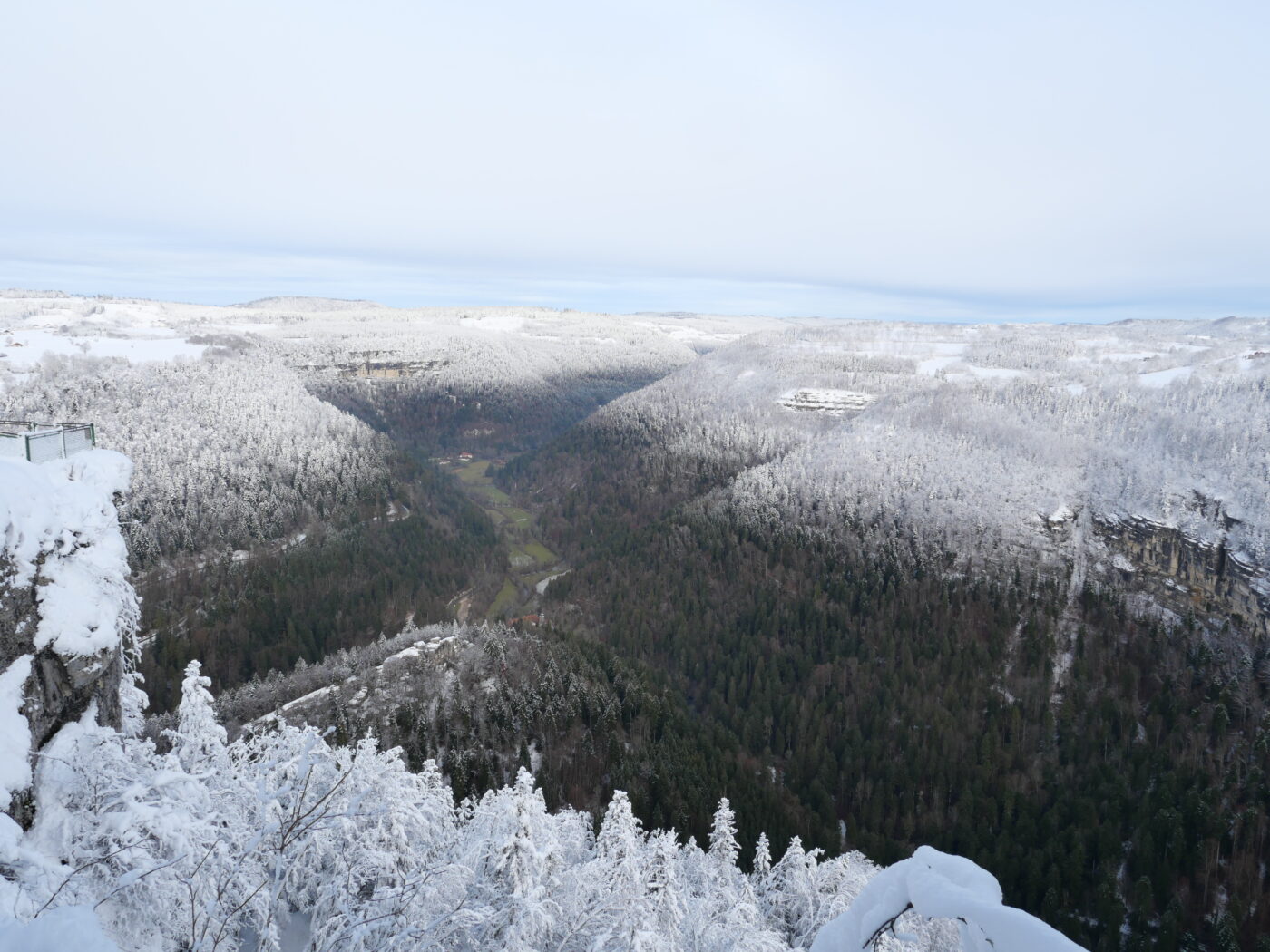 Roche du Prêtre - neige