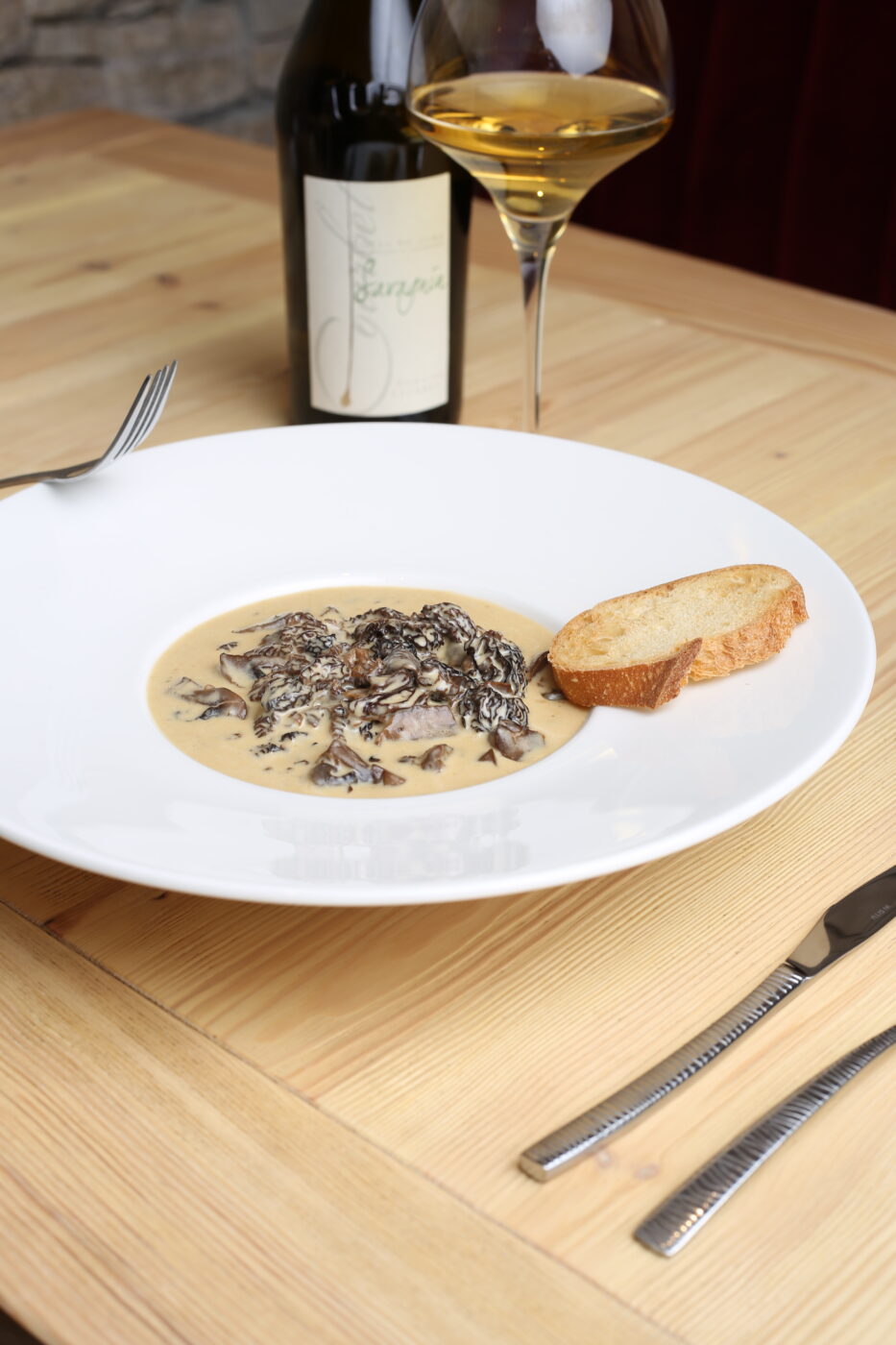 CROUTE AUX MORILLES SAUVAGES